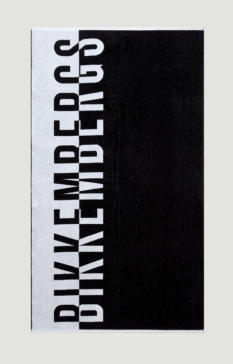 BEACH TOWEL, BLACK, hi-res-1
