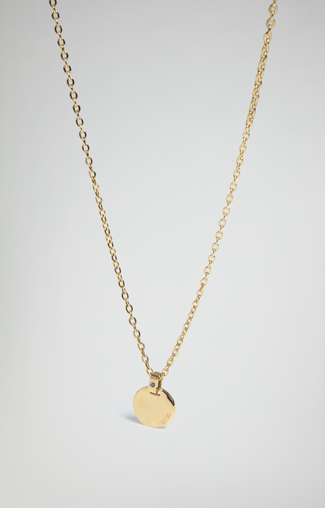 Men's Hammer necklace with diamond, YELLOW Men's Hammer necklace with diamond, YELLOW, hi-res-1