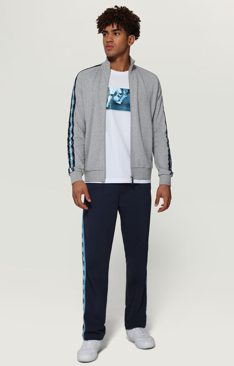FLEECE PANTS, BLUE, hi-res-1