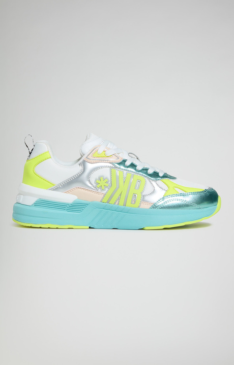 Women's sneakers - Dunga W, LIGHT GREEN/WHITE/FLUO YELLOW/SILVER/PINK Women's sneakers - Dunga W, LIGHT GREEN/WHITE/FLUO YELLOW/SILVER/PINK, hi-res-1