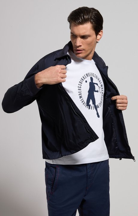 Satin men's jacket, DRESS BLUES Satin men's jacket, DRESS BLUES, hi-res-1