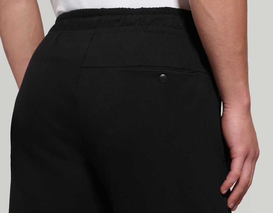 Men's fleece joggers, BLACK Men's fleece joggers, BLACK, hi-res-1