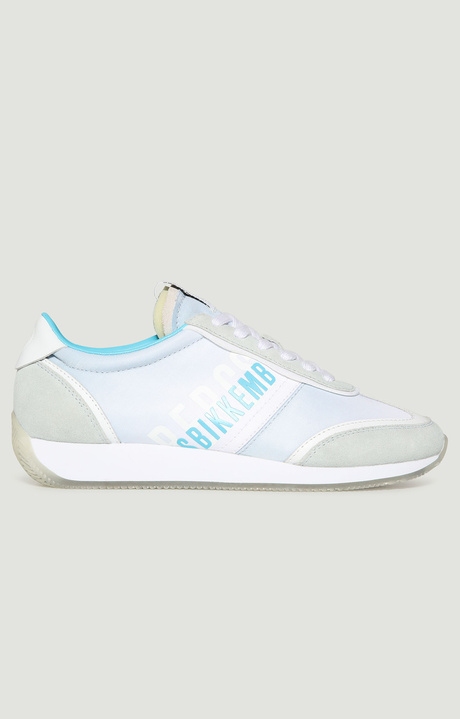 Women's sneakers Julie in suede leather, BABY BLUE/CYAN Women's sneakers Julie in suede leather, BABY BLUE/CYAN, hi-res-1