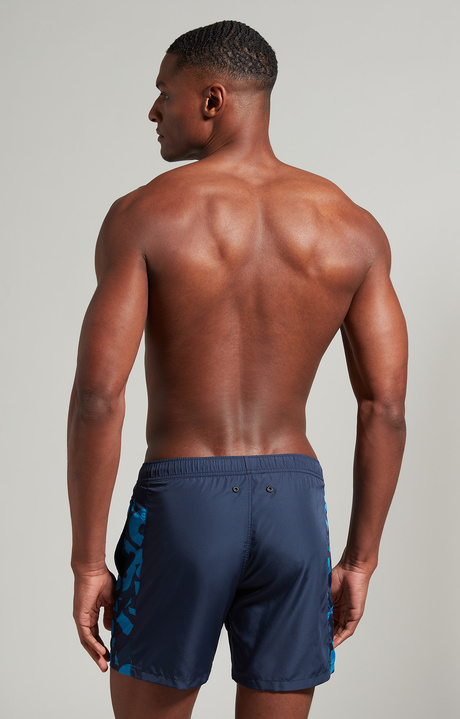 Camouflage men's boardshorts, NAVY Camouflage men's boardshorts, NAVY, hi-res-1