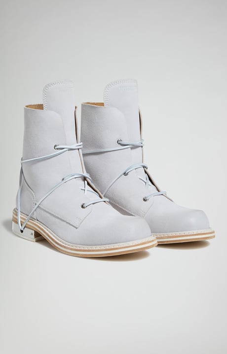 Men's ankle boots - Hole, WHITE Men's ankle boots - Hole, WHITE, hi-res-1