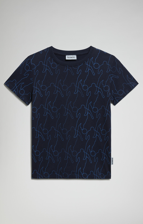 Boy's T-shirt with all-over print, NAVY Boy's T-shirt with all-over print, NAVY, hi-res-1