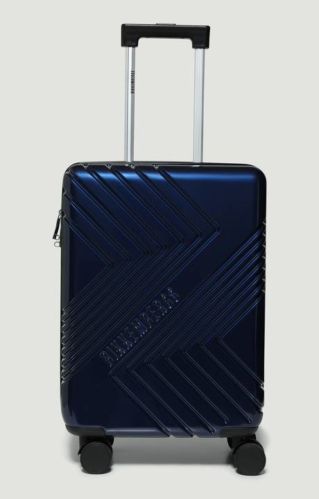 Men's shockproof suitcase with wheels - BKK Star, BLUE Men's shockproof suitcase with wheels - BKK Star, BLUE, hi-res-1