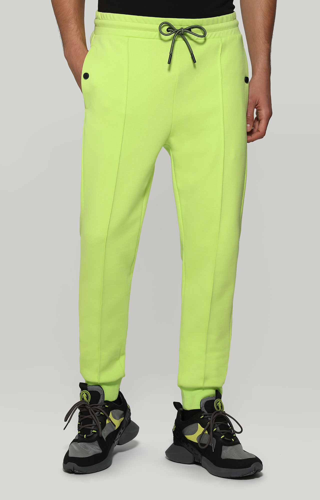 FLEECE PANTS, GREEN, hi-res-1