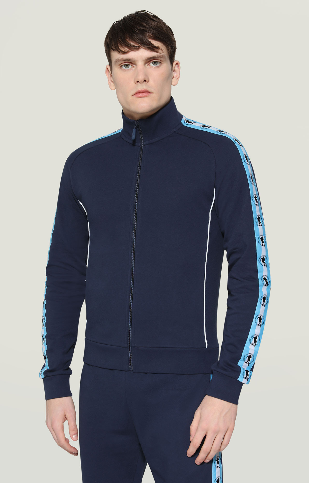 FULL ZIP JACKET, BLUE, hi-res-1